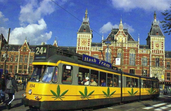The Amsterdam Cannabis Tram