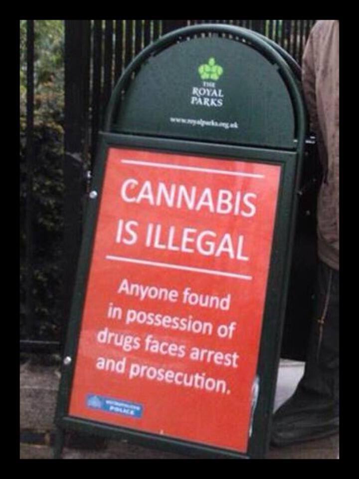Police cannabis warning