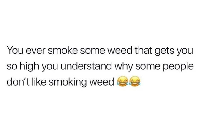 Understanding why people don’t smoke weed